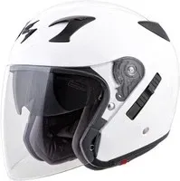 Scorpion Exo-Ct220 Open-Face Helmet Gloss White Xs