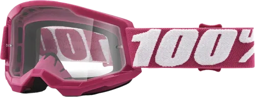 100% Strata 2 Off Road Goggle Fletcher/Clear | Anti-Fog Vision & Comfort
