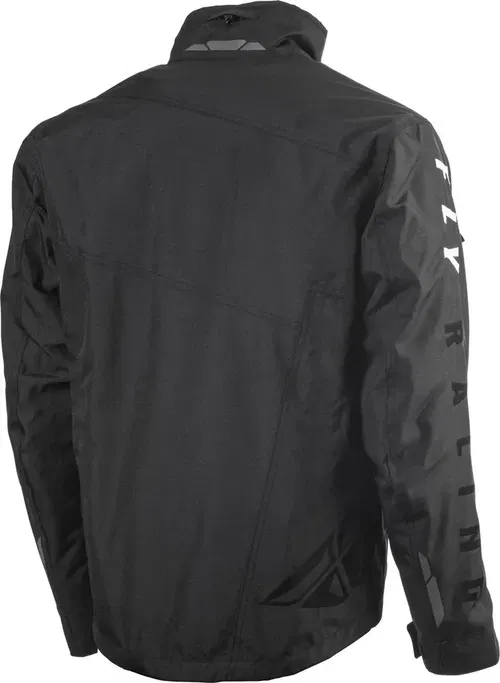 Fly Racing SNX Pro Snow Jacket Black Small | Snowmobile Warmth & Protection