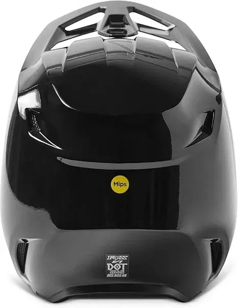 Fox Racing V1 Solid Helmet - Black, X-Small | MX Impact Protection