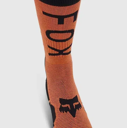Fox Racing 360 Divider Socks Size Large, Fluorescent Orange