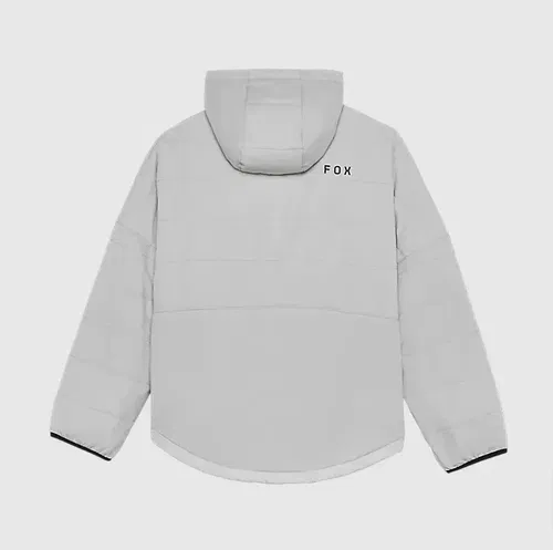 Fox Racing Womens Howell Anorak Jacket Size Small, Light Grey