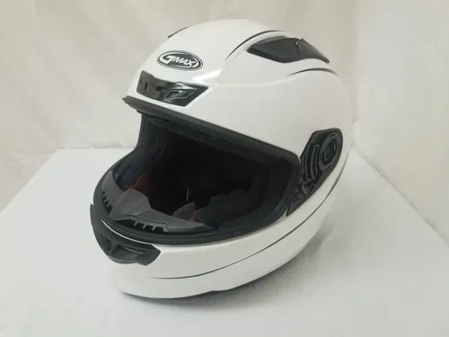 GMAX FF-88 Full-Face Street Helmet (White/Black, XX-Large)