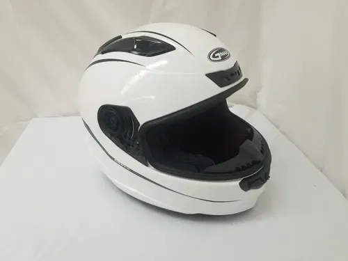 GMAX FF-88 Full-Face Street Helmet (White/Black, XX-Large)