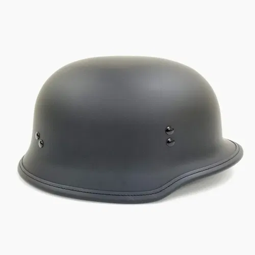 9MM GERMAN BEANIE HELMET MATTE BLACK 5X