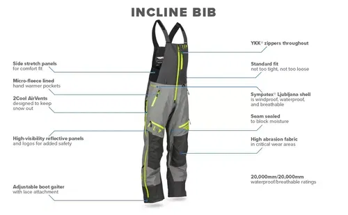 Fly Racing Incline Snow Bib