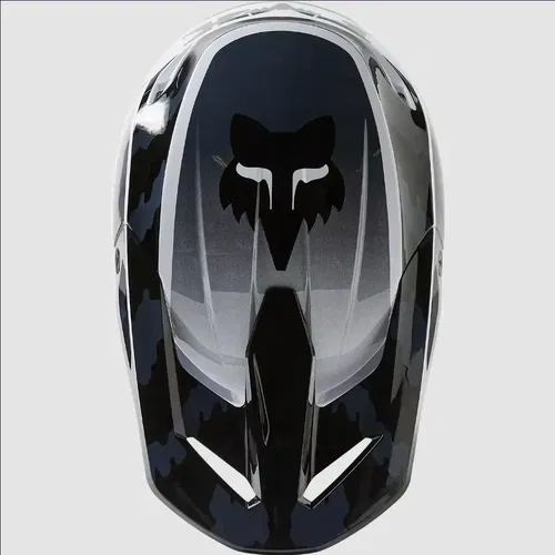 Fox Racing Youth V1 Nuklr Helmet - Black, Medium | MX Safety, Comfort & Style