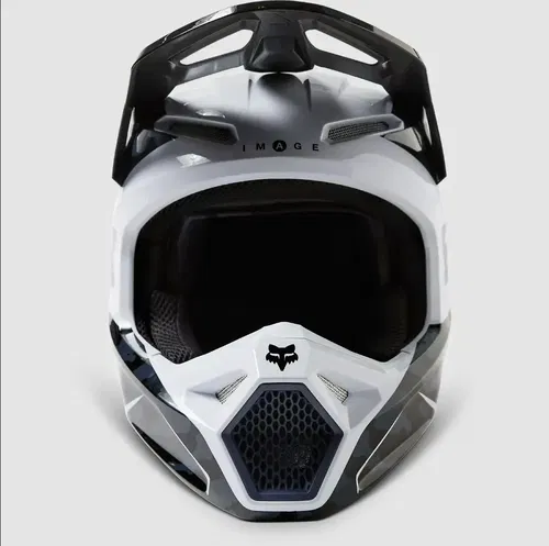 Fox Racing Youth V1 Nuklr Helmet - Black, Medium | MX Safety, Comfort & Style