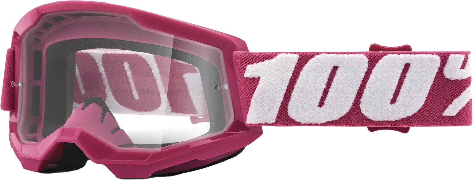 100% Strata 2 Off Road Goggle Fletcher/Clear | Anti-Fog Vision & Comfort