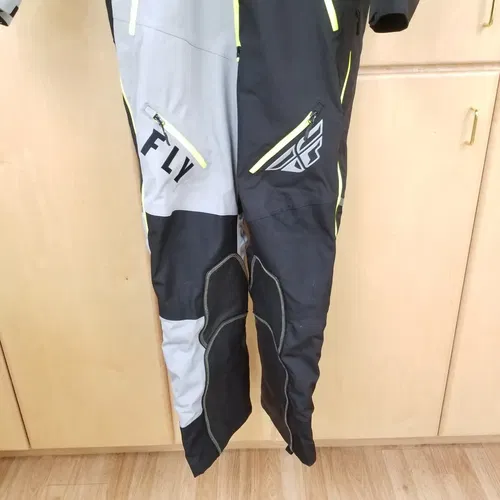 Fly Racing Cobalt Shell SB Monosuit (Black/Grey/Hi-Vis, XX-Large)