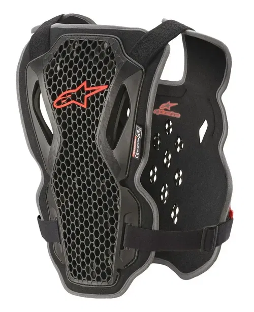 Alpinestars Bionic Action Chest Protection (Black Red, X-Large/XX-Large)