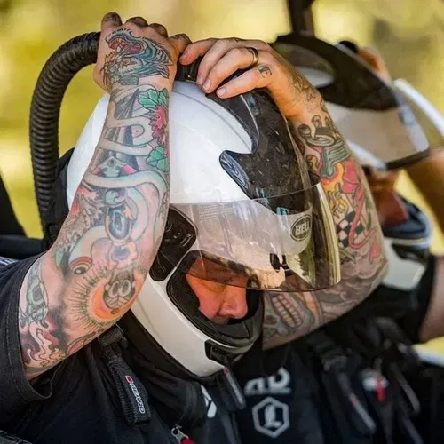Bell Qualifier Forced Air Helmet - Forced Fresh Air Helmet for Racing