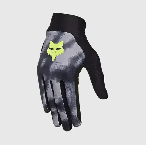 Fox Racing Flexair Taunt Gloves Size Large, Steel Grey
