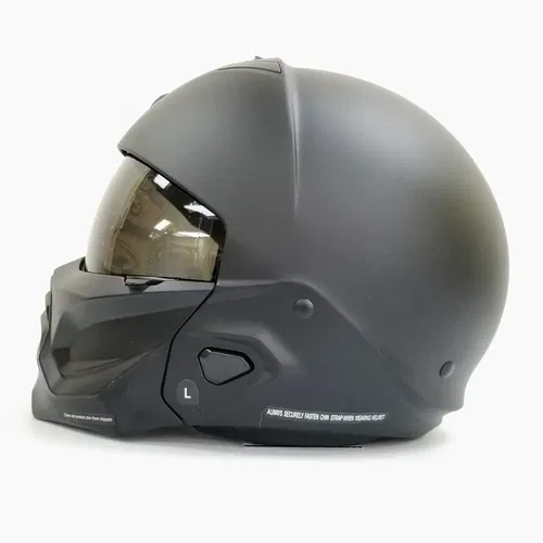 ScorpionEXO Covert 2 Open Face 3/4 Mode Motorcycle Helmet (Matte Black, Large)