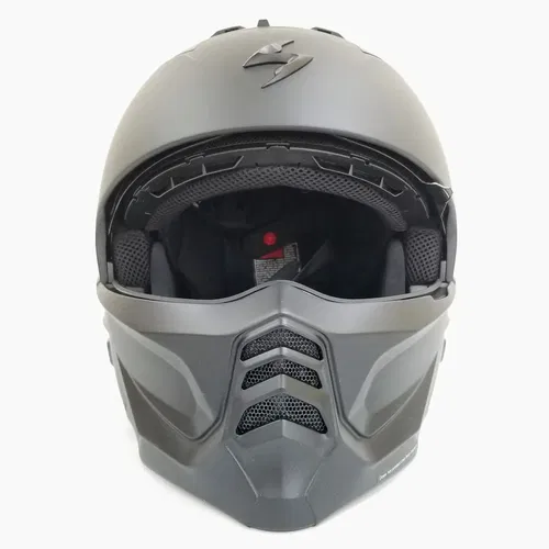 ScorpionEXO Covert 2 Open Face 3/4 Mode Motorcycle Helmet (Matte Black, Large)