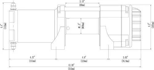 KFI 2000LB WINCH KIT