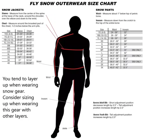 Fly Racing Outpost Snowmobile Bib