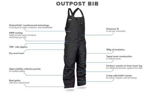 Fly Racing Outpost Snowmobile Bib