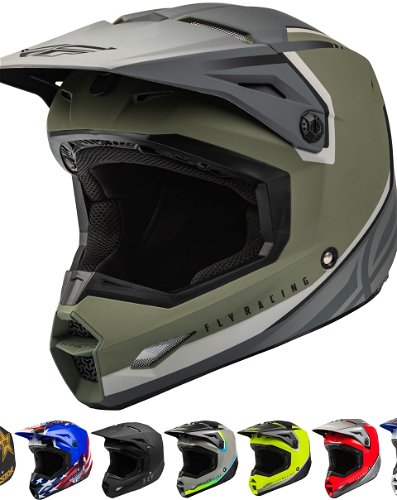 Fly Racing Kinetic Vision Off-Road Motorcycle Helmets