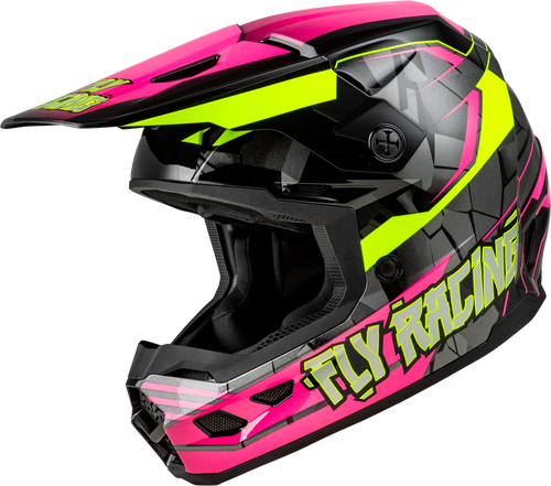 Fly Racing Youth Kinetic Scorched Offroad Helmet