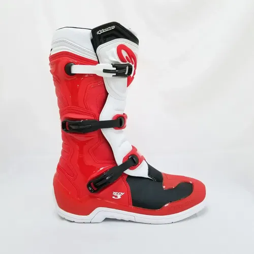 Alpinestars Men's Tech Motocross 3 Boots  (Red/White, 16)