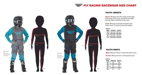 Fly Racing Youth K120 Motocross Pants - Protective Pants for MX, MTB, BMX