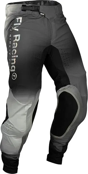 Fly Racing Lite Light Grey Jersey + Pant Gear Set - For Dirt Bike, MTB, BMX