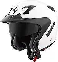 Scorpion Exo-Ct220 Open-Face Helmet Gloss White Xs