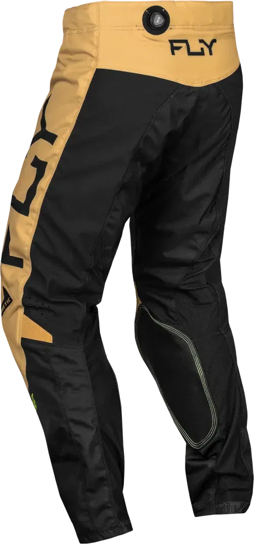 Fly Racing Kinetic Reload Men's Pants (Khaki/Black, Men's 28" Waist Pant)