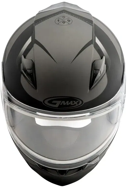 GMAX FF-49 Full-Face Berg Snow Helmet (SZ Large, Matte Black/Silver)