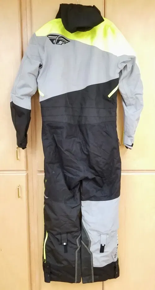 Fly Racing Cobalt Shell SB Monosuit (Black/Grey/Hi-Vis, Medium)