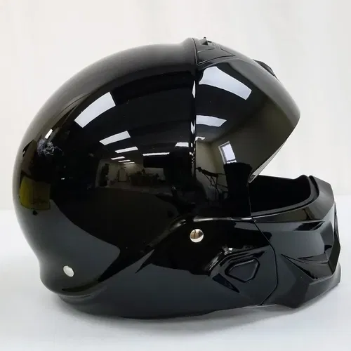 ScorpionEXO Covert 2 Open Face 3/4 Mode Motorcycle Helmet (Gloss Black, X-Large)