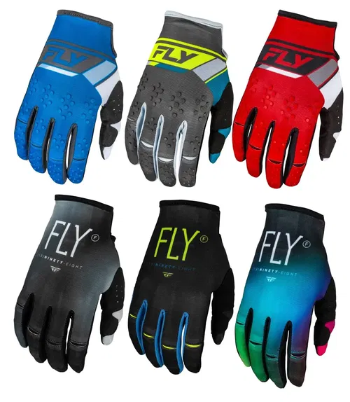 Fly Racing Kinetic Youth Motocross & Mountain Bike Gloves - Protective Gloves