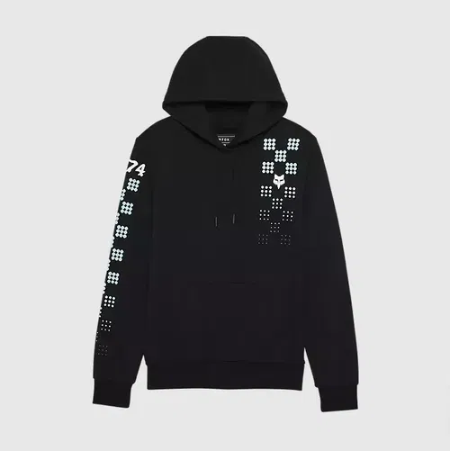 Fox Racing Womens Check It Pullover Hoodie Size Small, Black