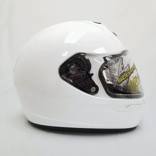 Scorpion EXO-R320 Solid Full Face Helmet (White, XX-Large)