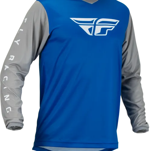 Fly Racing 2023 Adult F-16 Jersey (Blue/Grey)
