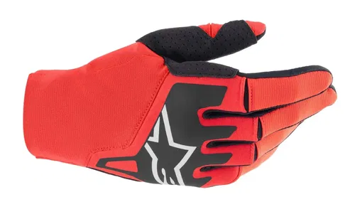 Alpinestars Techstar Gloves Mars Red/Black-M | MX, Pro Grip & Control