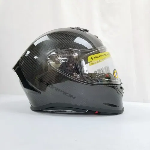 Scorpion Exo-R1 Air Full Face Helmet (Carbon Gloss Black, X-Small)
