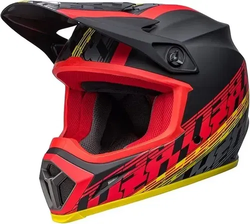 Bell MX-9 Motocross & Mountain Bike Helmet - Riding Helmet for Dirt Bike, MTB