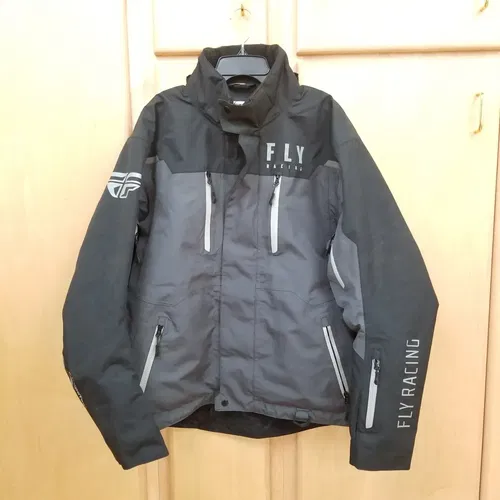 Fly Racing 2023 Incline Jacket (Black/Charcoal, Large)