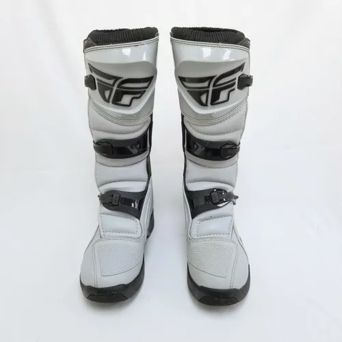 Fly Racing Maverik Boots, Grey/Black Size 10.