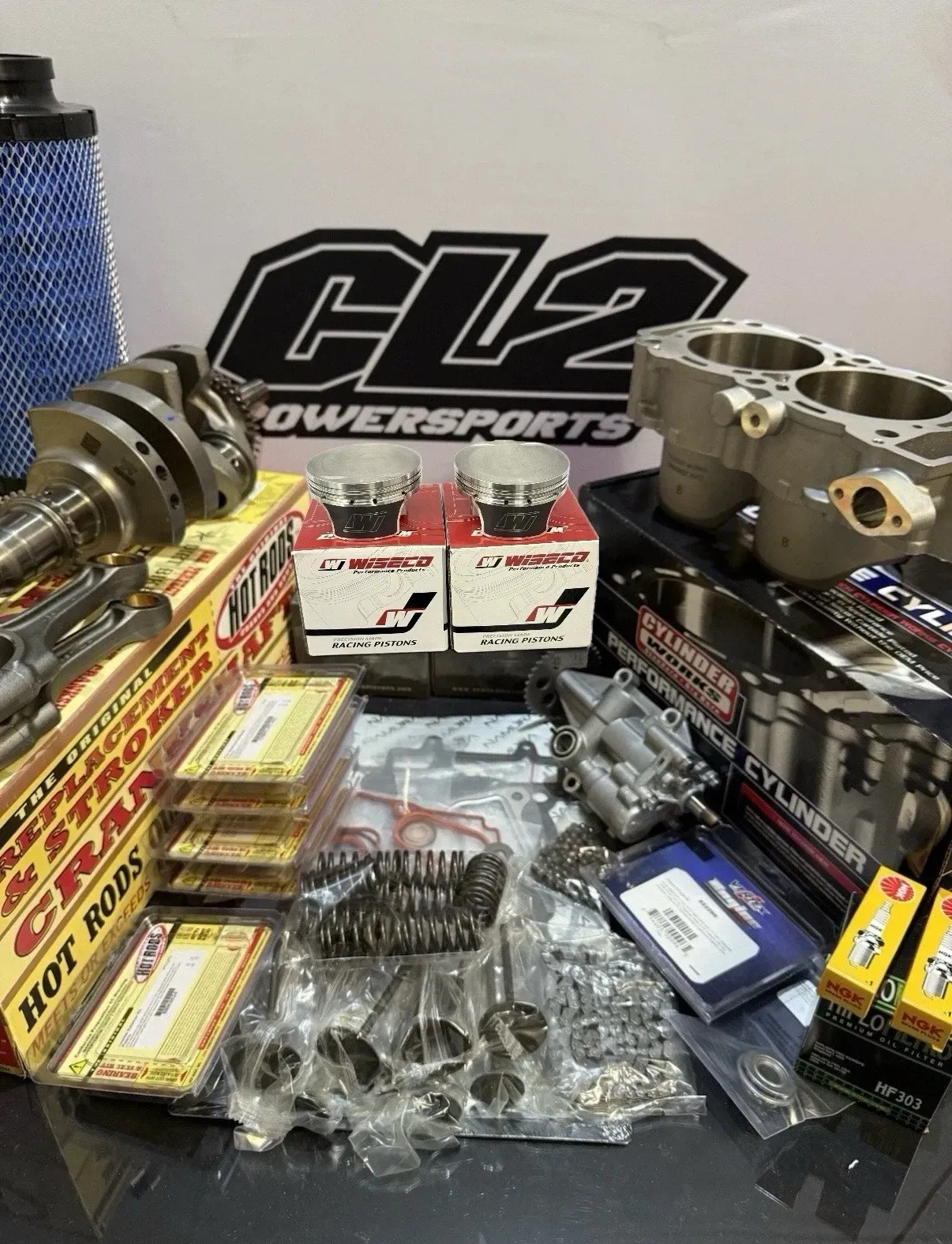 Polaris RZR Turbo S, R, Pro XP Complete Engine Motor Rebuild Kit