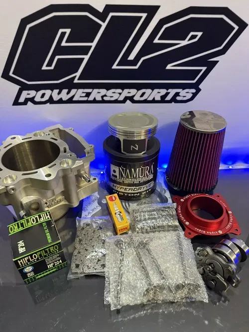 Yamaha 2015-2024 Raptor 700 700R Top End Rebuild Kit- Cylinder Piston Valves