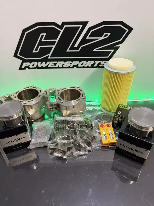 Kawasaki Teryx 4 800 Top End Rebuild Kit - Pistons Cylinders Valves Filters