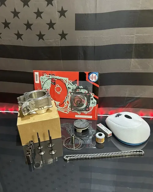 Honda CRF450X CRF 450X Top End Rebuild Kit - Cylinder / Piston / Chain / Valves