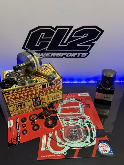2003-2024 Yamaha YZ 250 Engine Motor Rebuild Kit - Crankshaft Piston Gaskets