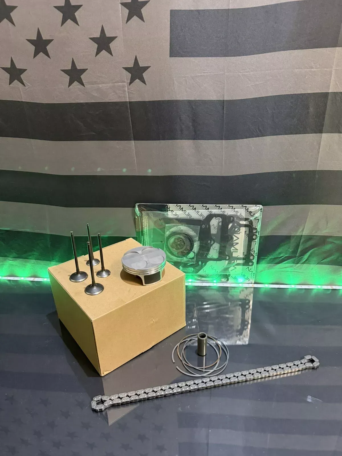 15-16 Kawasaki KX250F KX 250F - Piston / Valves / Timing Chain / Gaskets