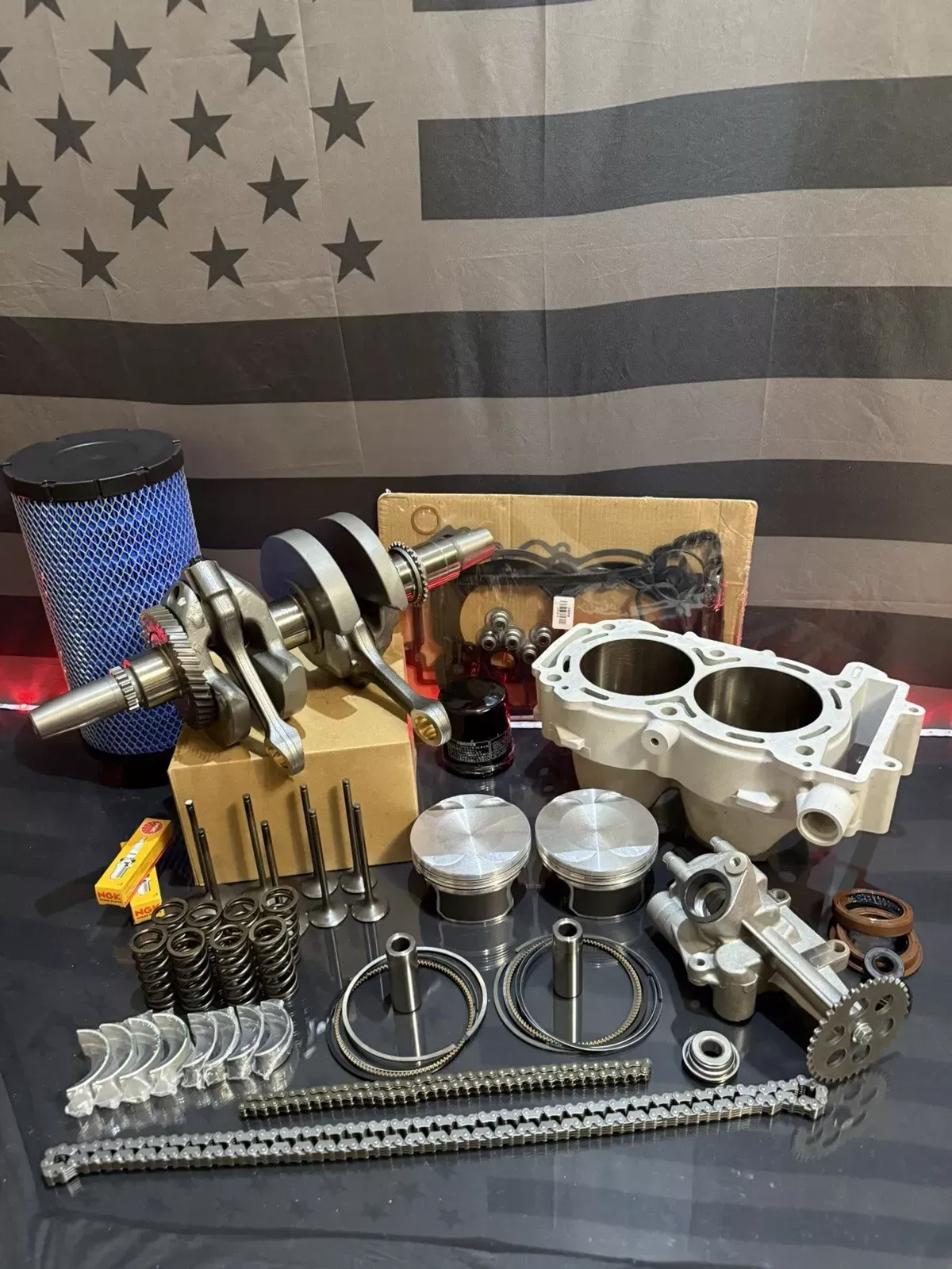 17-18 Polaris RZR 1000 XP, RZR 4 Complete Engine Motor Rebuild Kit