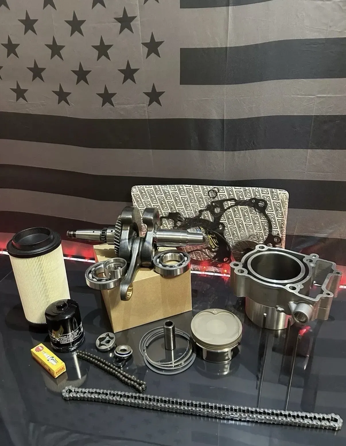 Polaris 2018-2023 Sportsman 570 Complete Engine Motor Rebuild Kit W/O Valves