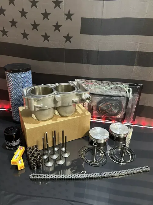 2016 Polaris General 1000 Top End Rebuild Kit- Cylinder Pistons Valves